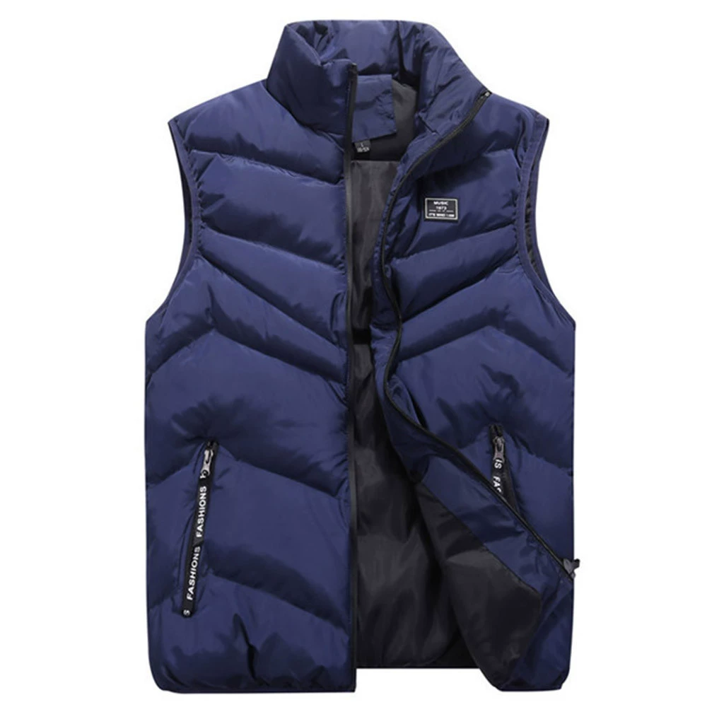 Jasper Men's Quilted Puffer Jacket - back view