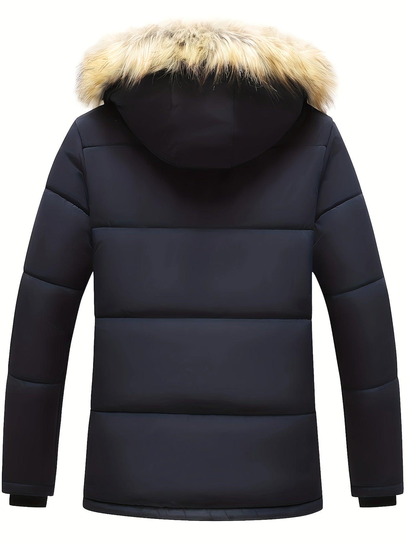 Hollis Men's Quilted Puffer Jacket - back view