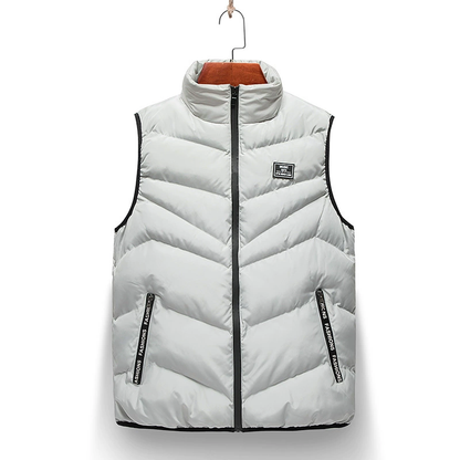 Jasper Men's Quilted Puffer Jacket - full-length view