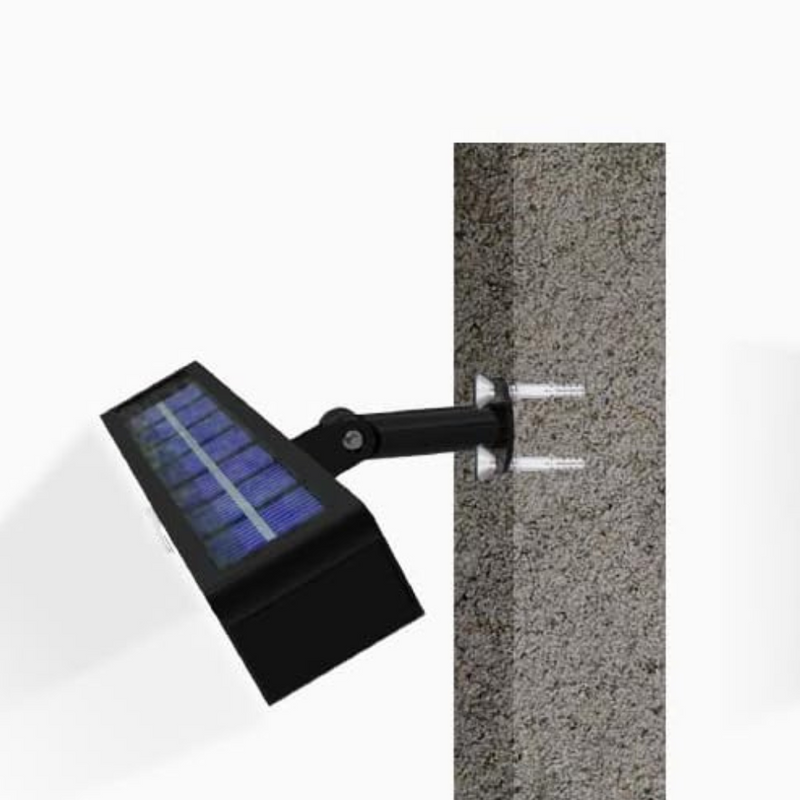 Slate Solar Lamp - back view