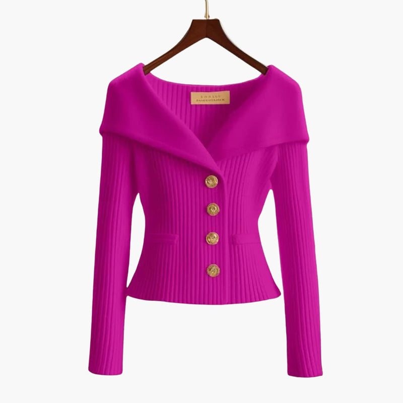 Genevieve Women's Cardigan - close-up detail