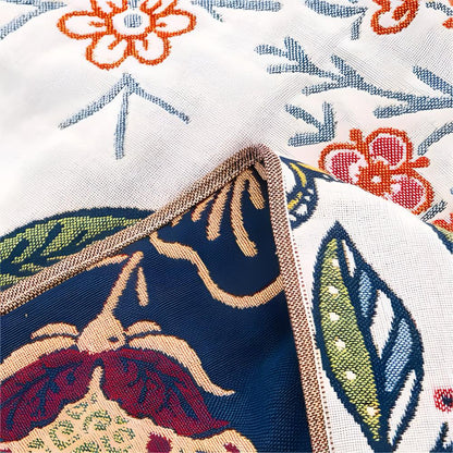 Reversible Cotton Bath Towel | Garden Floral