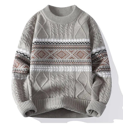 Dahlia Women's Cable Knit Sweater - shown in use