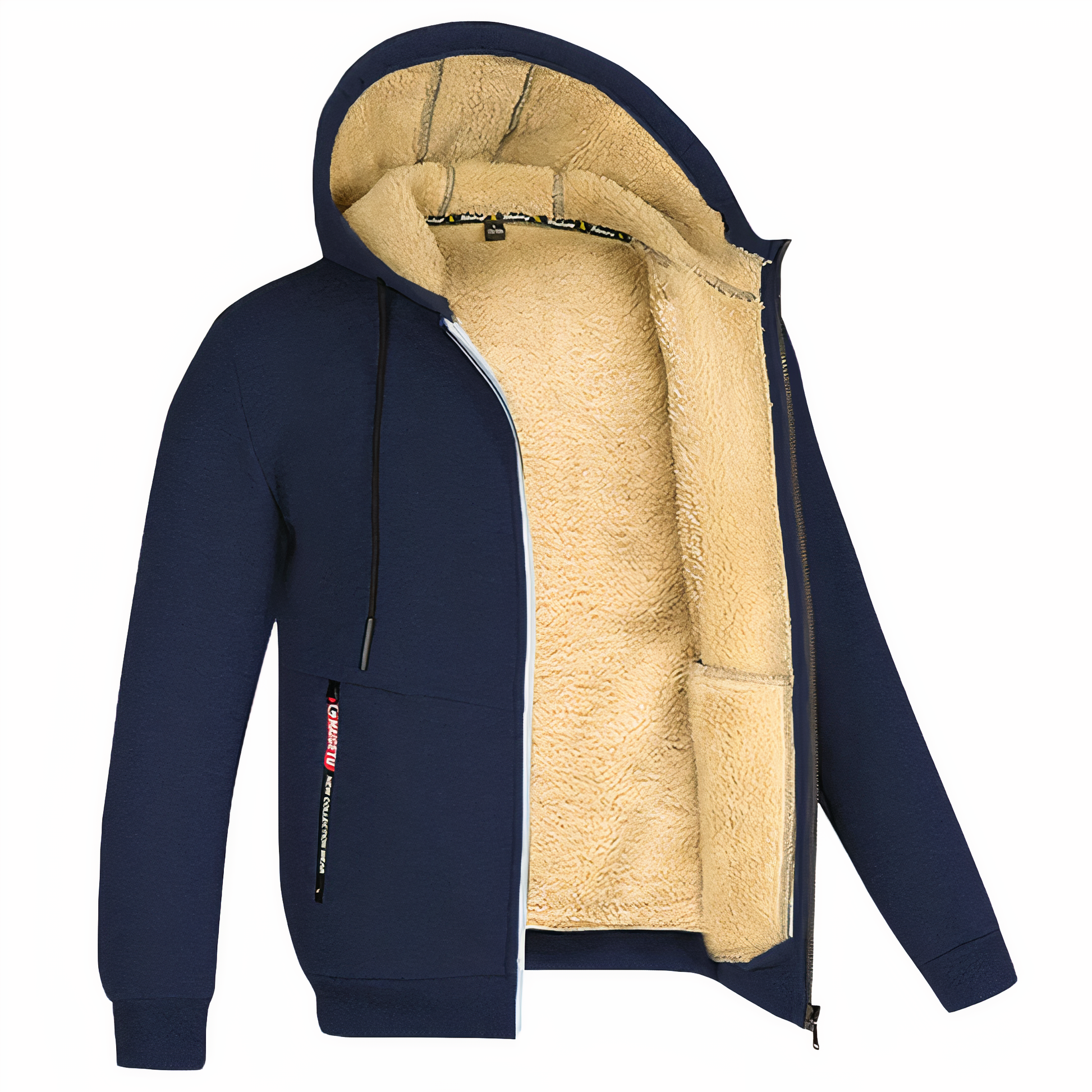 Ezra Men's Jacket - close-up detail