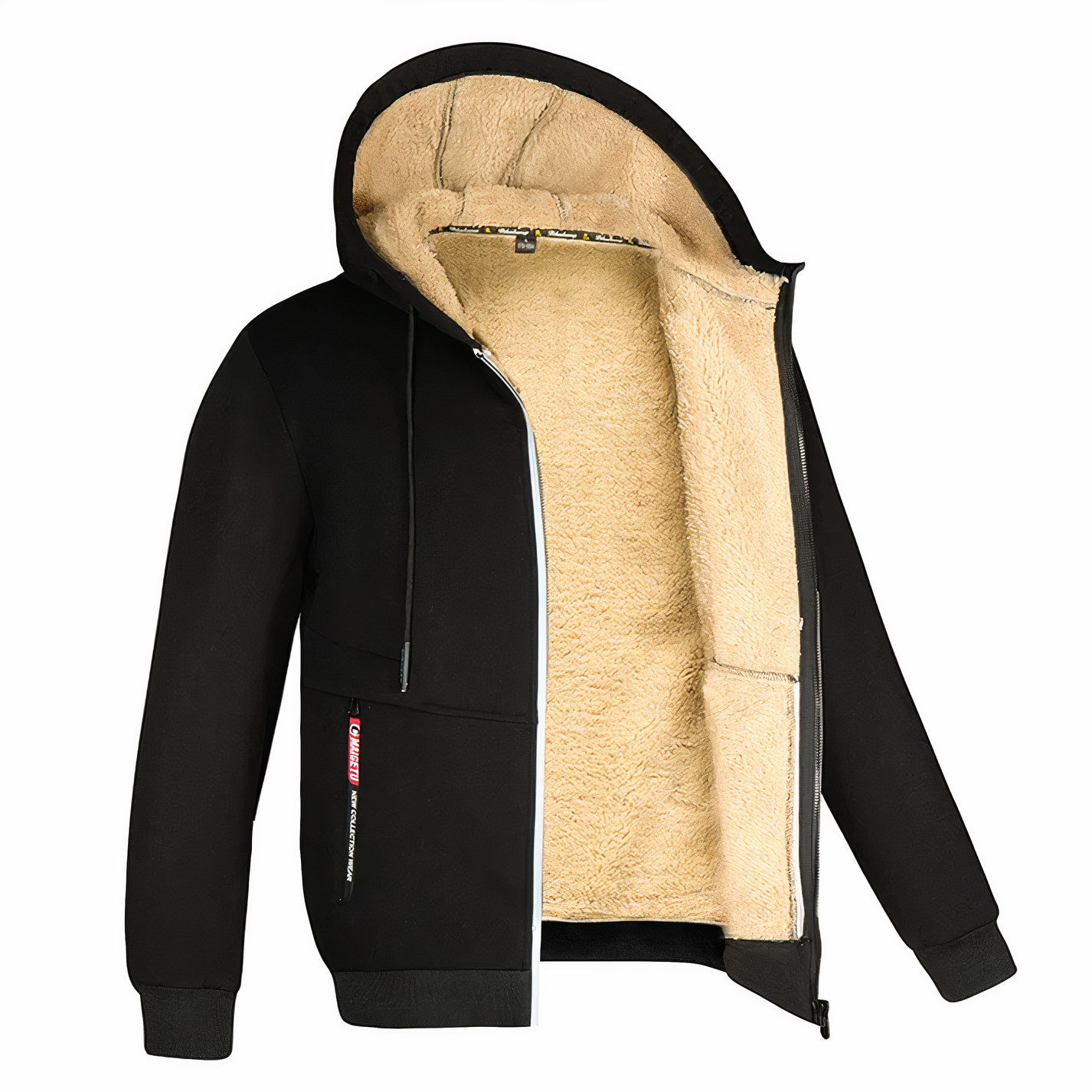 Ezra Men's Jacket - fabric and finish detail