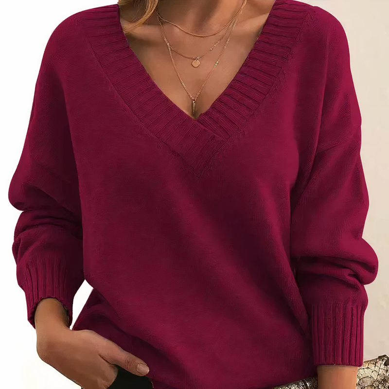 Alba Women's Sweater - flat lay