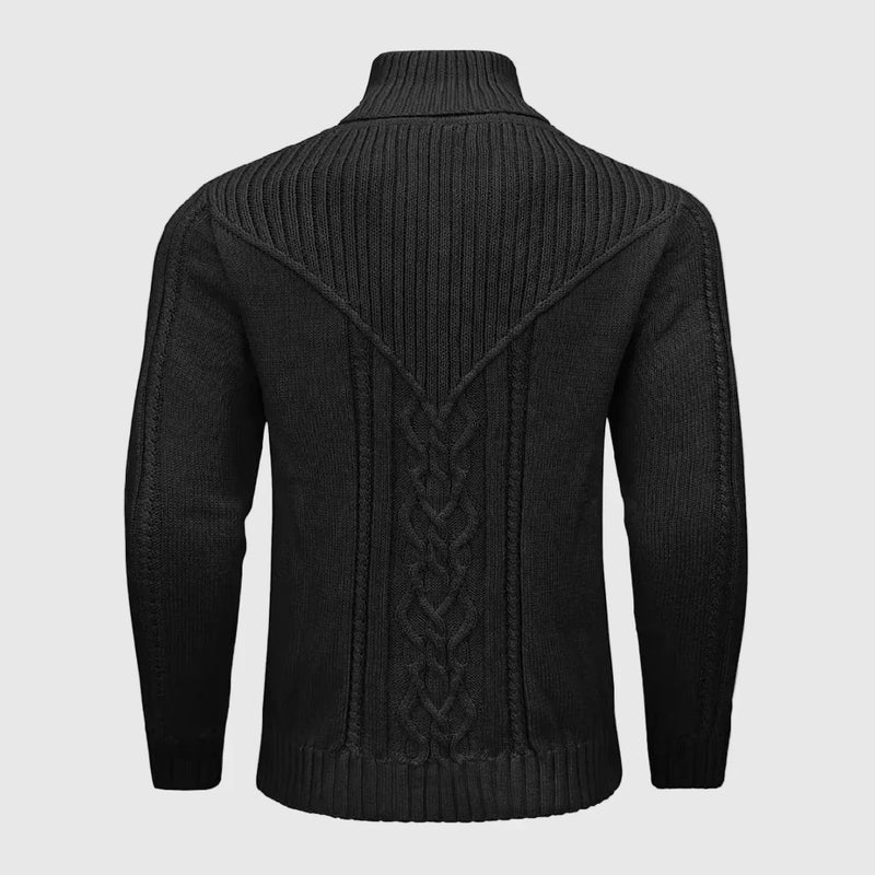 Desmond Men's Sweater - close-up detail