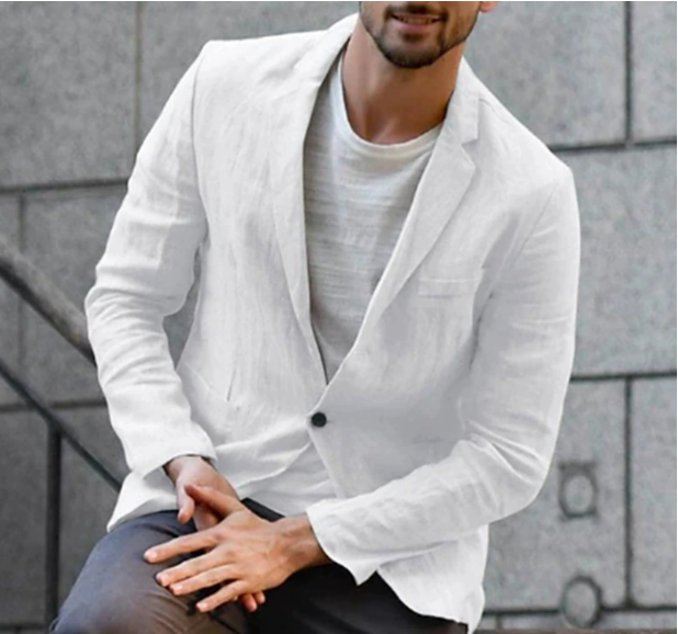 Elise Women's Blazer - fabric and finish detail