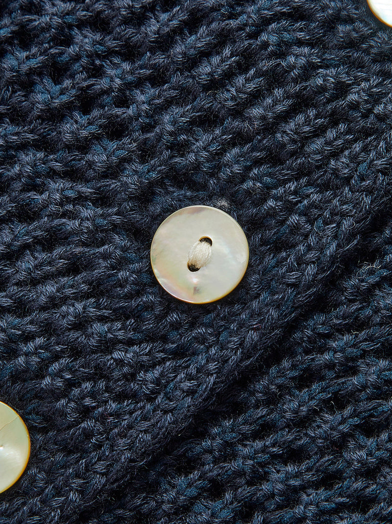 Yara Women's Sweater - fabric and finish detail