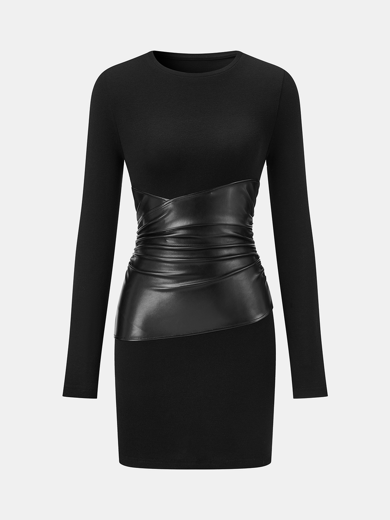 Sable Women's Dress | Bodycon, Crew Neck, Mini