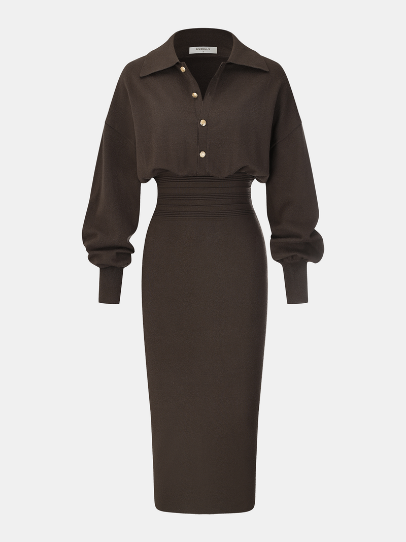 Selma Women's Midi Dress - front view
