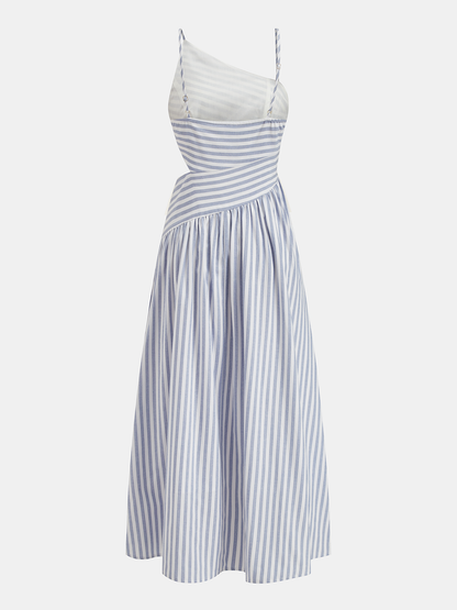 Nora Women's Asymmetric Maxi Dress - back view