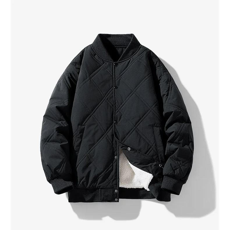 Tilda Women's Quilted Quilted Bomber - fabric and finish detail