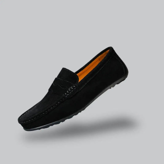 Tilda Women's Suede Loafers - front view