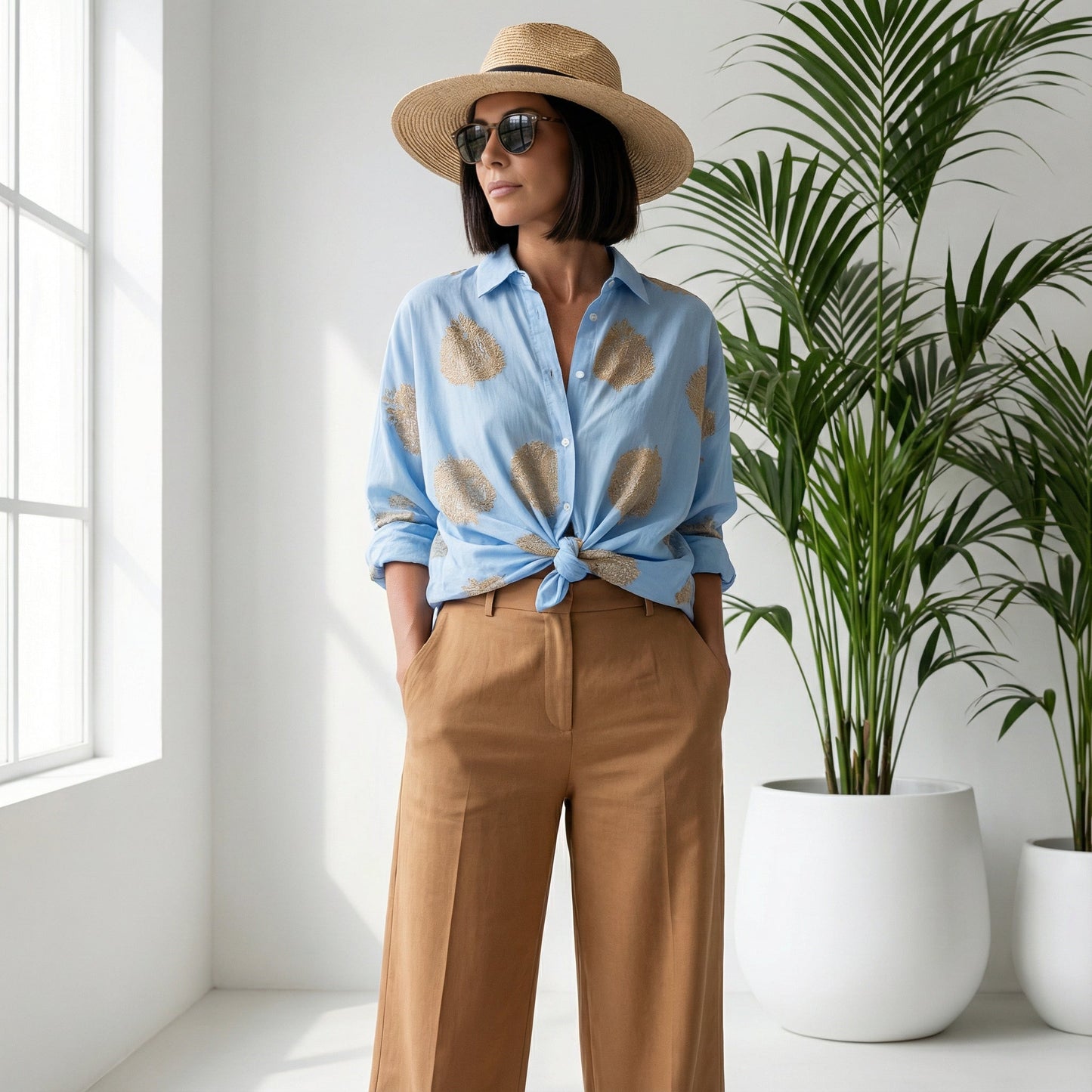 Blouse pour Femme Kaela | Tissu Léger et Aéré, Design Chic