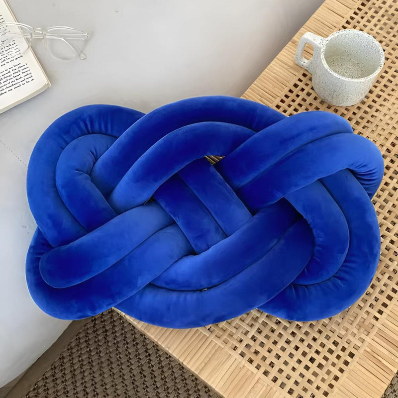 Braided Plush Cushion | Plush, Living Room