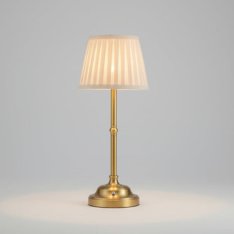 BrassGlow | Stylish Cordless Rechargeable Touch Control Table Lamp 6