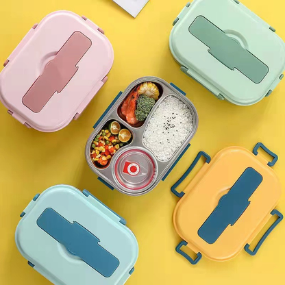 Pine Adjustable Lunch Box - back view