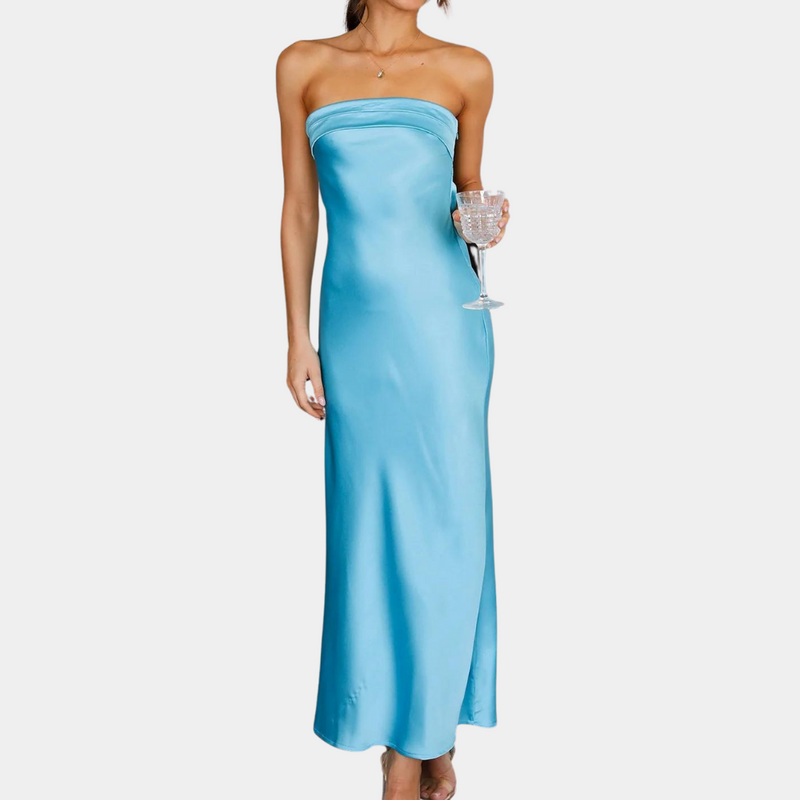 Fleur Women's Dress | Strapless, Maxi