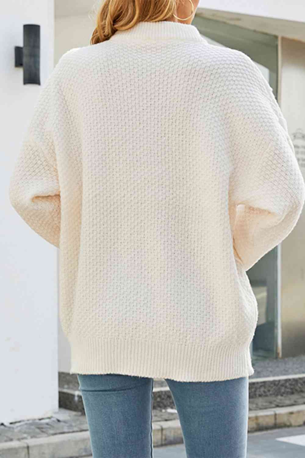 Uma Women's Oversized Sweater - styled view