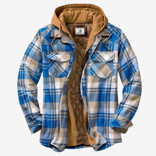 Milo Men's Quilted Jacket - front view