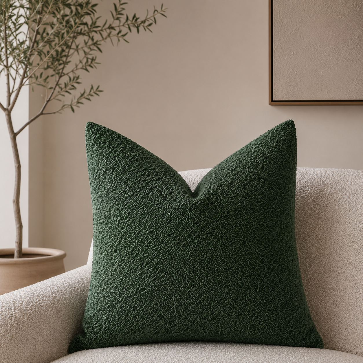 Calen Collection | Pillow Cover with Soft Texture | Versatile Cushion for Everyday Comfort 8