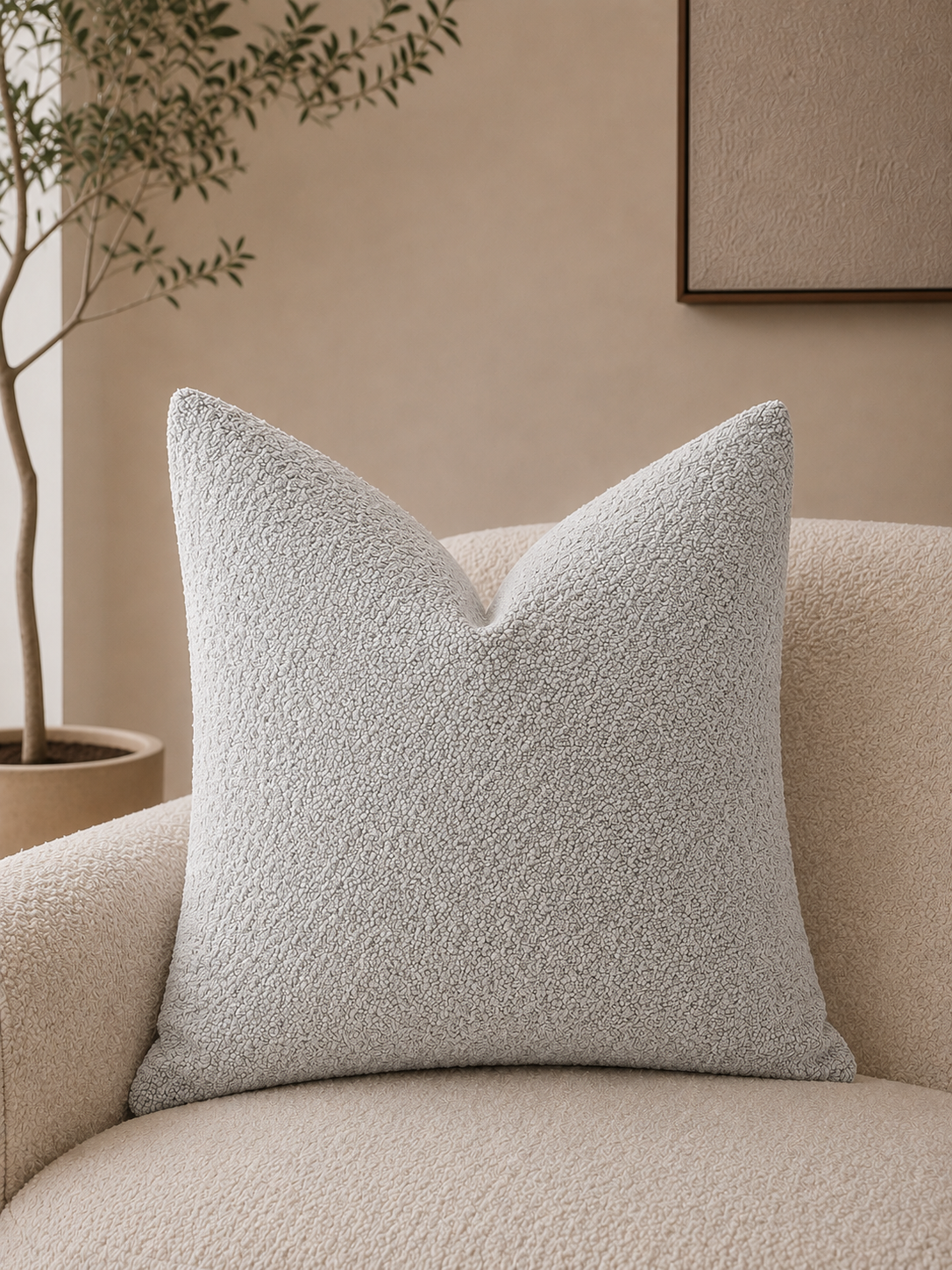 Calen Collection | Pillow Cover with Soft Texture | Versatile Cushion for Everyday Comfort 9