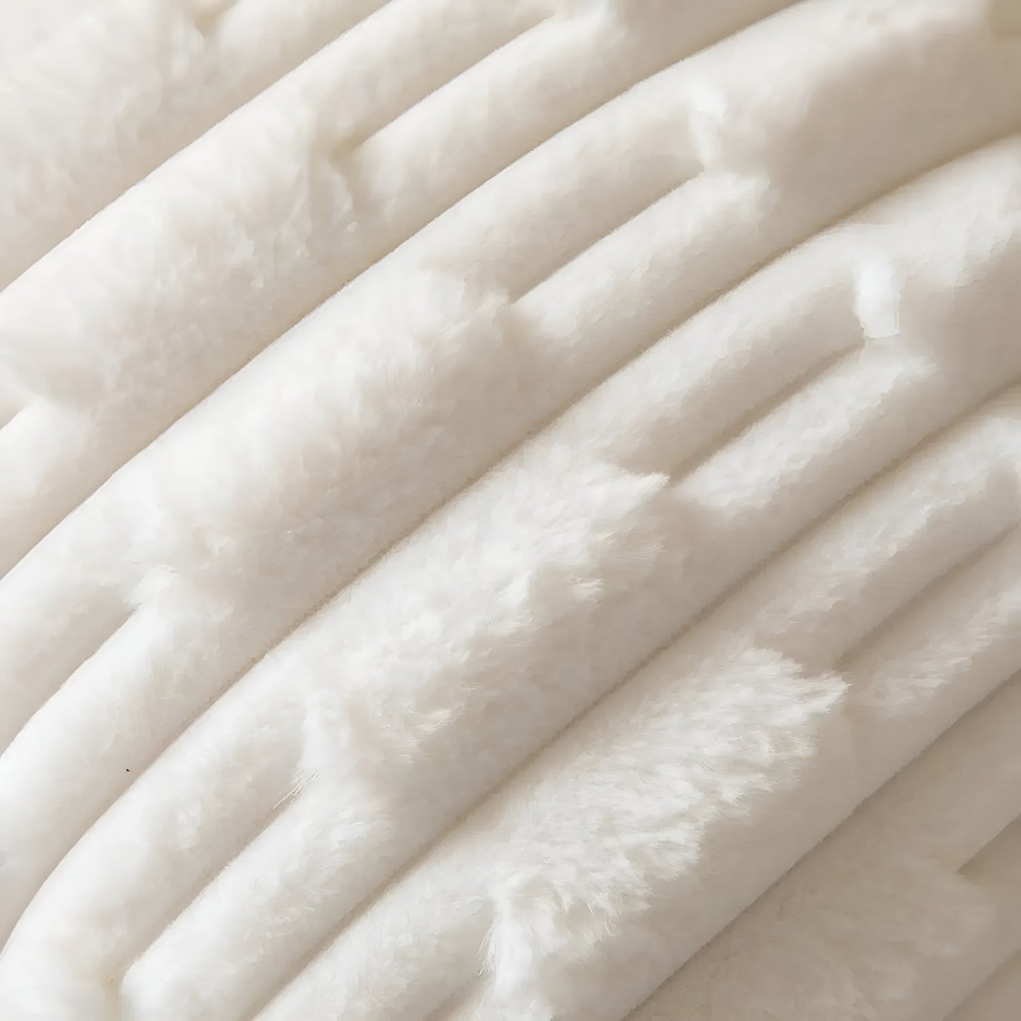 Calm Weave Plush Cushion Cover