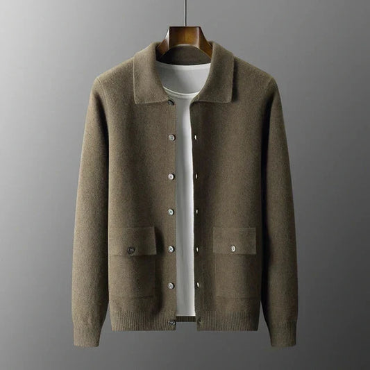 Fabian Men's Cardigan - front view