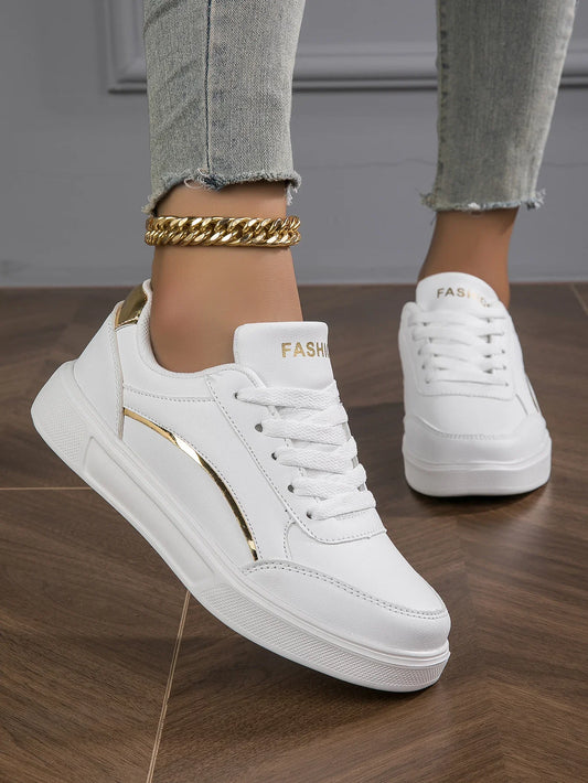 Ava Women's Platform Shoes - styled view