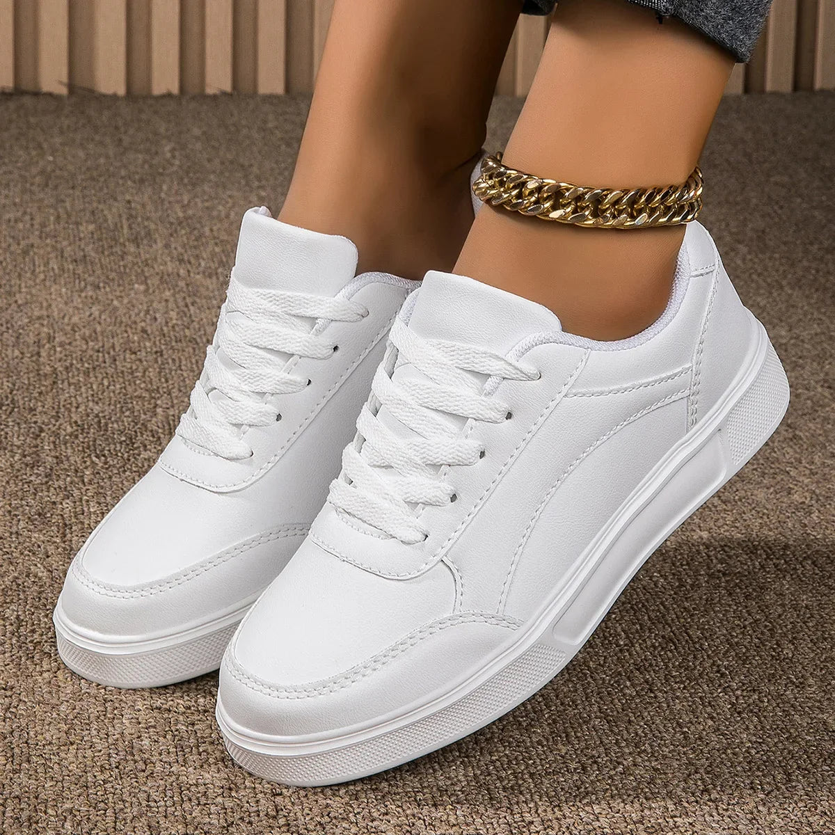 Ava Women's Platform Shoes - full-length view