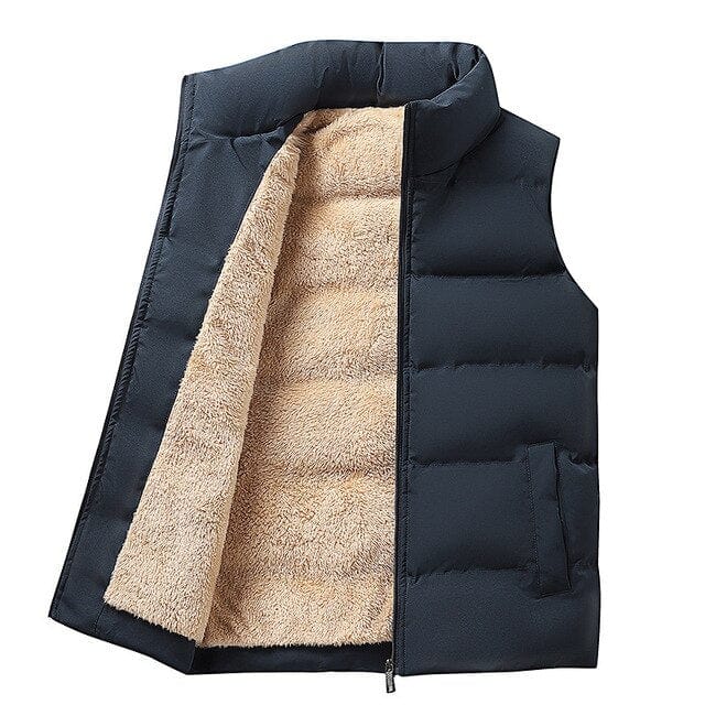 Kester Men's Quilted Puffer Jacket | Black, Navy
