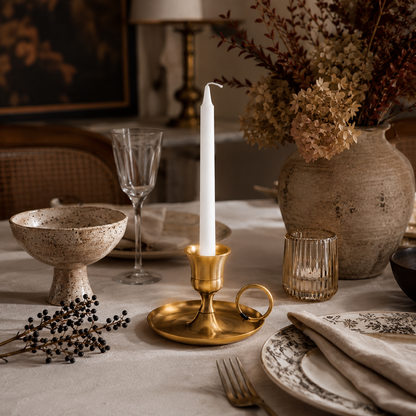 Meadow LED Heritage Candle - close-up detail