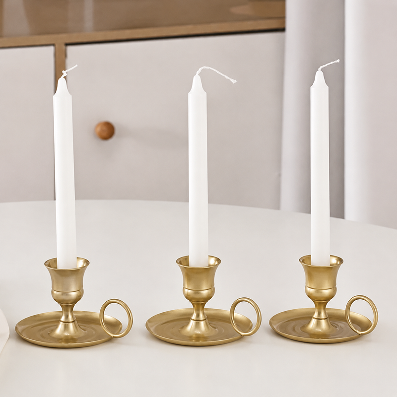Meadow LED Heritage Candle - flat lay