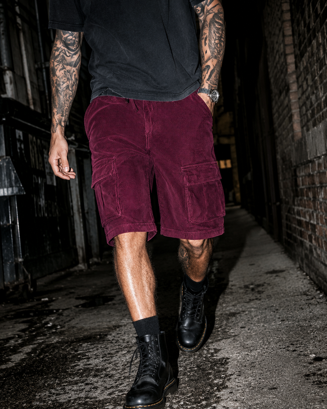 Vera Women's Shorts - fabric and finish detail