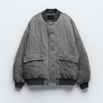 Perla Women's Quilted Jacket - front view