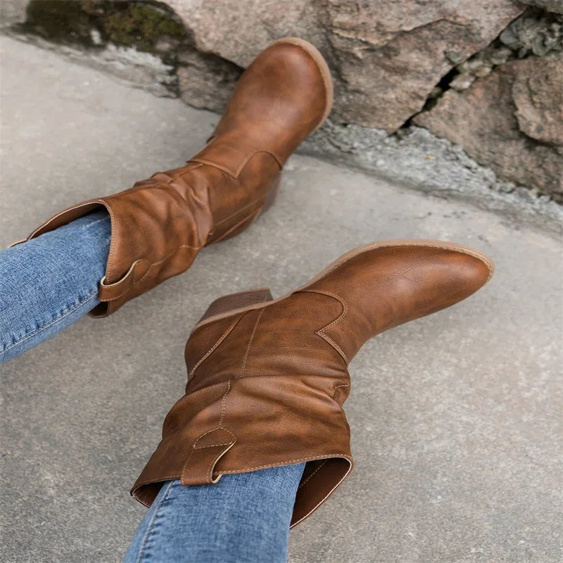 Juliette Women's Ankle Boots - close-up detail