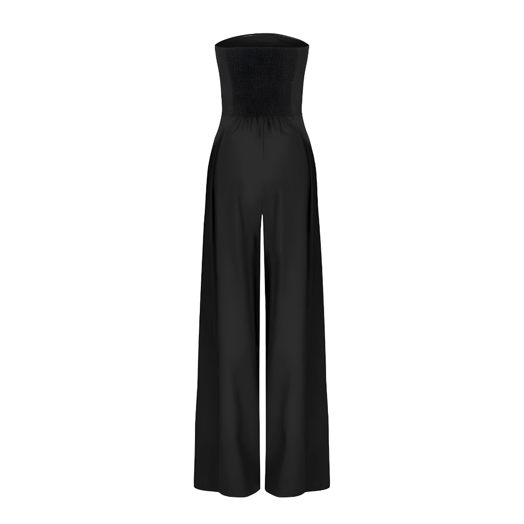 Paloma Women's Wide Leg Jumpsuit - full-length view