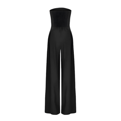 Paloma Women's Wide Leg Jumpsuit - full-length view