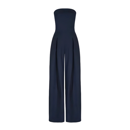 Paloma Women's Wide Leg Jumpsuit - fabric and finish detail