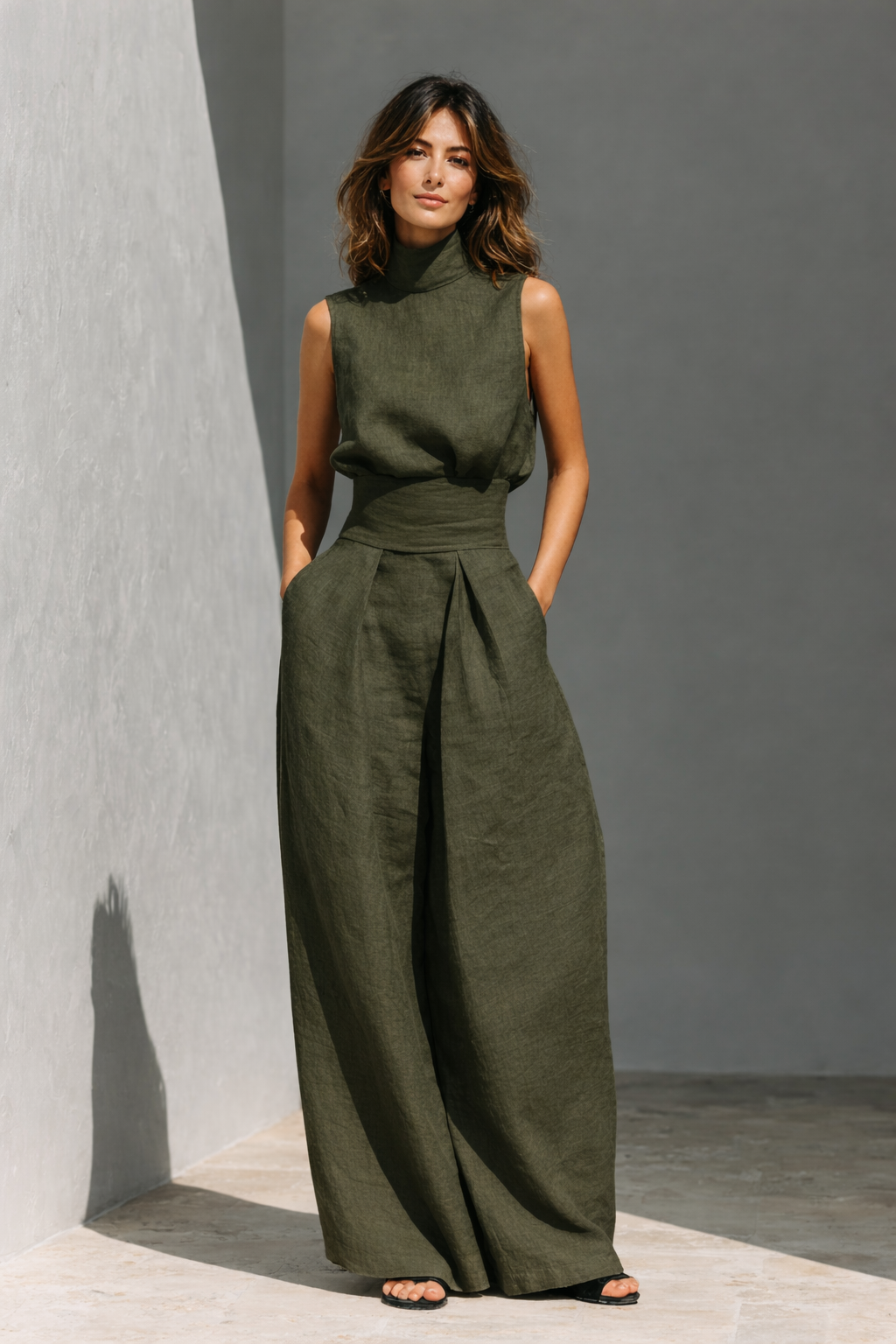 Ottilie Women's Two-piece Set - back view