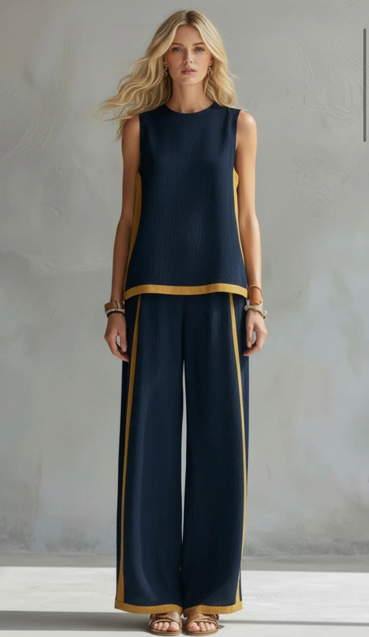 Delphine Women's Jumpsuit - back view
