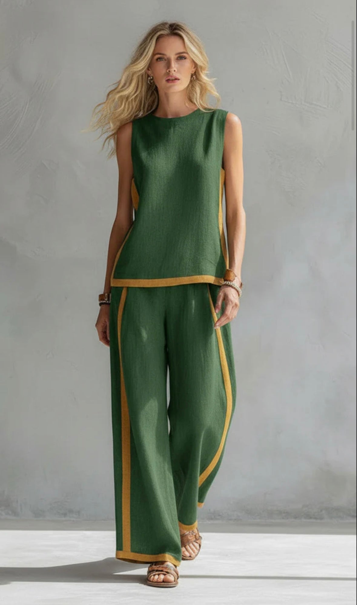 Delphine Women's Jumpsuit - flat lay