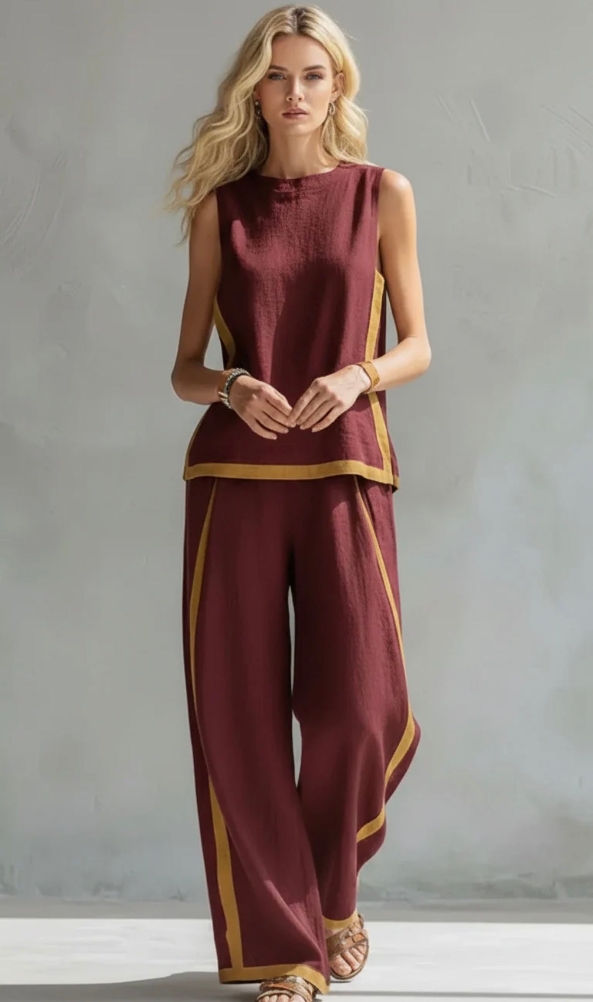 Delphine Women's Jumpsuit - shown in use