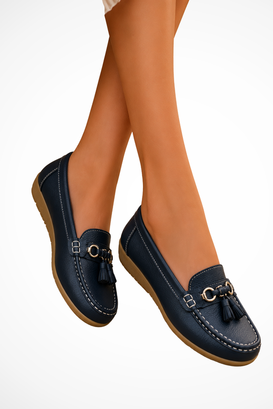 Colette Women's Loafers - styled view