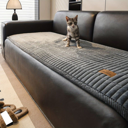 Cozy Quilted Couch Cushion Protector