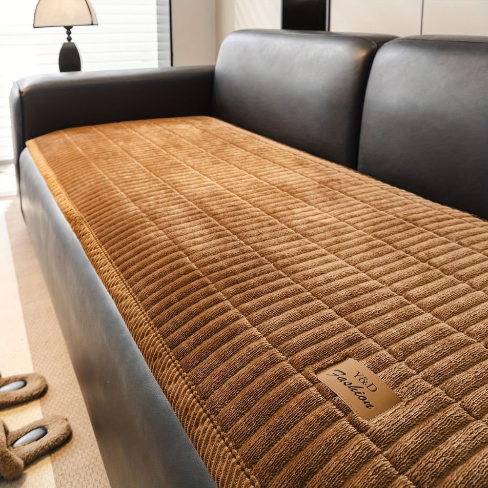 Cozy Quilted Couch Cushion Protector