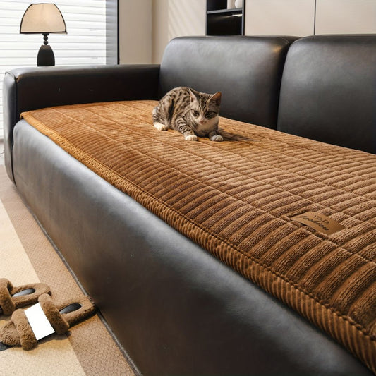 Cozy Quilted Couch Cushion Protector
