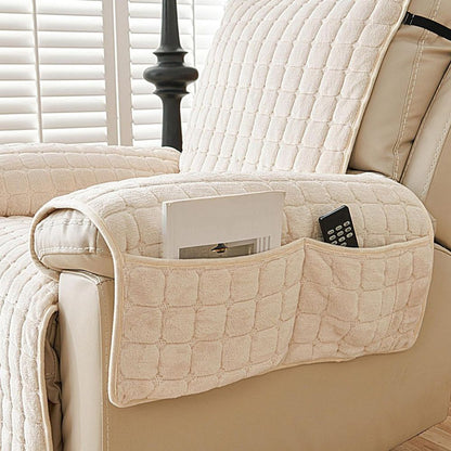 Cozy Comfort | Quilted Recliner Chair Cover with Non-Slip Fit | Stylish Protection Against Spills and Pet Hair 7