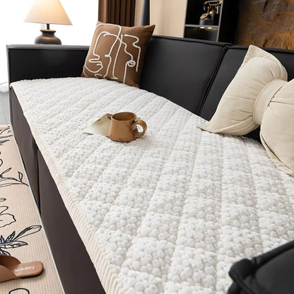 Cozy Haven | Pet-Proof Quilted Sofa Cover with Non-Slip Backing | Stylish Design for Ultimate Protection 2